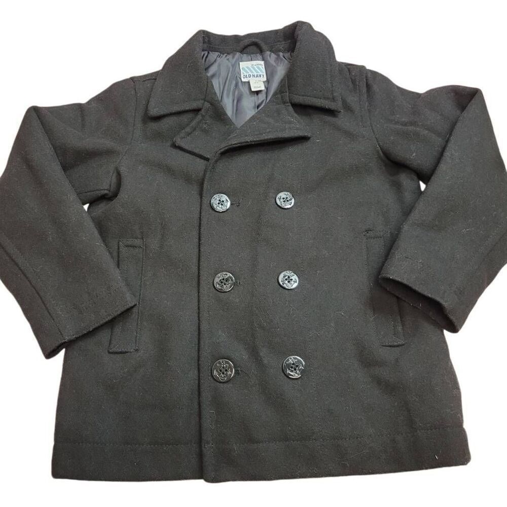Old Navy wool double-breasted peacoat S6/7